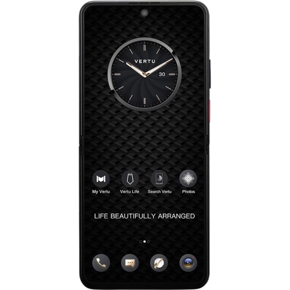 Vertu Quantum Flip 16 GB / 1 TB Fiber Black — Smartfonlar, Bakı (2)