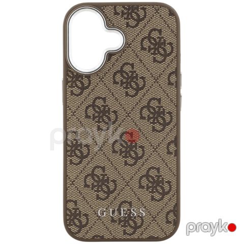 Qoruyucu örtük Guess iPhone 17 GUHMP17SP4GSSMCW Brown — Bakı
