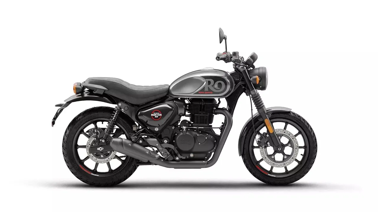 Motosikl Royal Enfield Hunter 350 Dapper Grey 350 CCM — Bakı