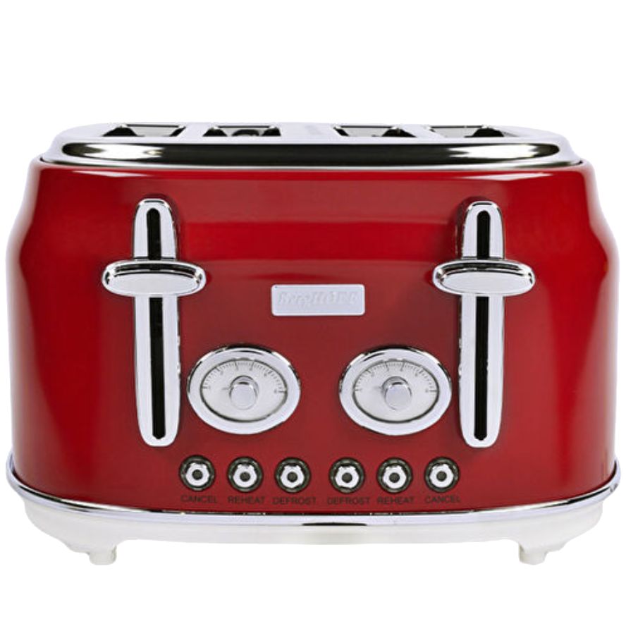 Toster BergHOFF Retro 4-lü Red — Mətbəx texnikası, Bakı (3)