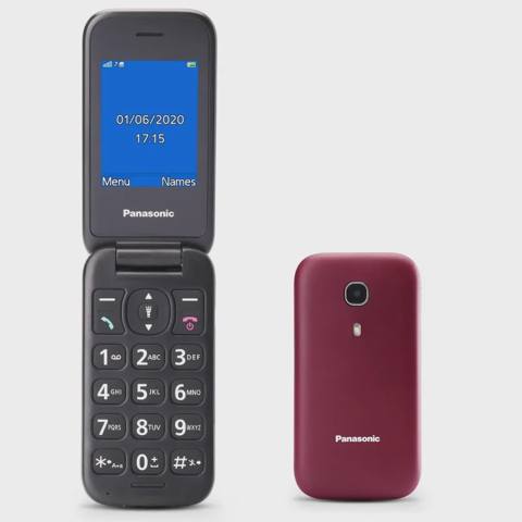 Telefon Panasonic TU400EXR RED — Түймелі телефондар
