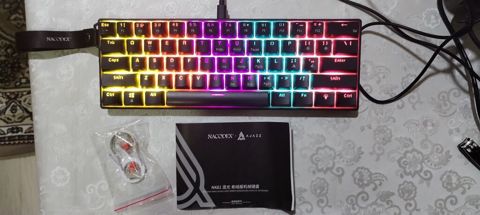 Nacodex x Ajazz NK61 mexaniki Red switch klaviatura Az işlenib Qutu — Şəki