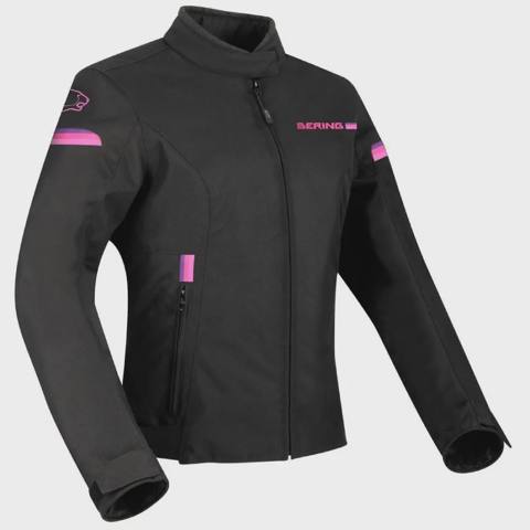 Gödəkçə berıng jacket lady rıva (ce) BTB1416 black/fuchsıa T1 (38) — Moto ekipirovka