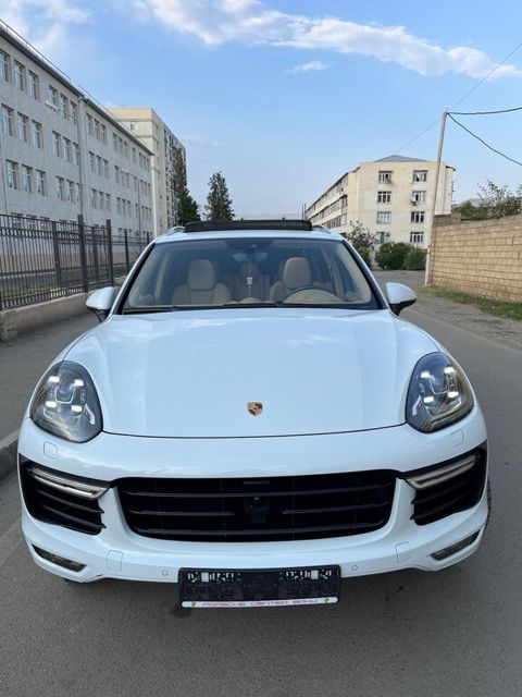 Porsche Cayenne Turbo, 4.8 L, 2015 il, 118 100 km — Gəncə