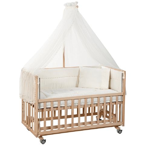 Beşik Tahterevalli Mika 80936 Krem (120 sm) — Bakı