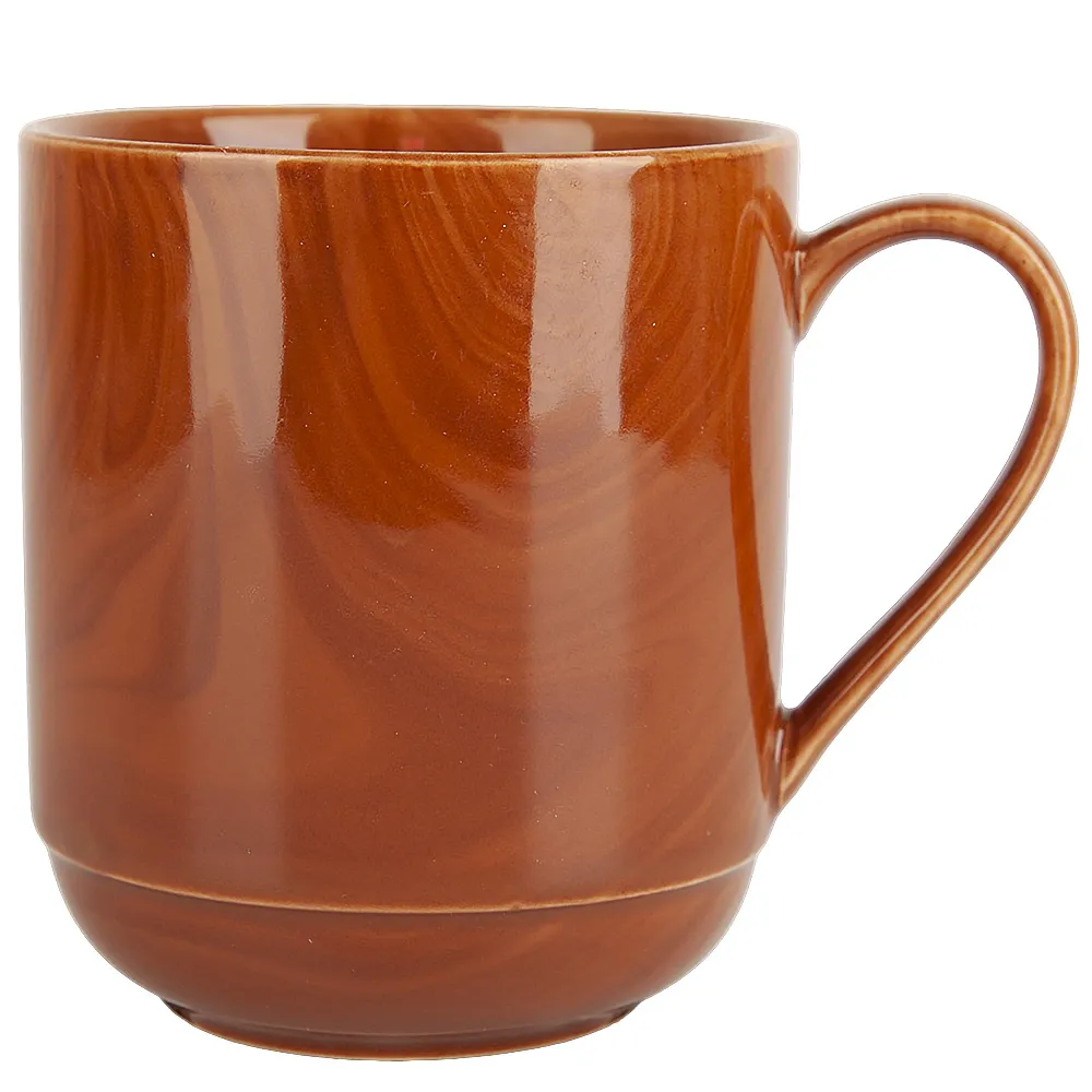 Fincan Nouvelle Home Wooden Grain, 320 ml, farfor (1730309) — Bakı