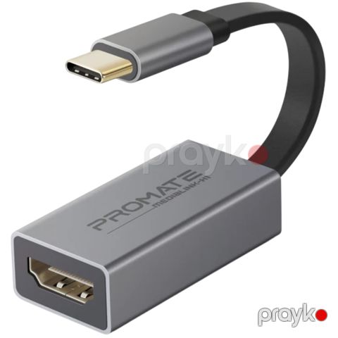 Ötürücü Promate High Definition USB Type-C to HDMI MediaLink-H1 — Bakı