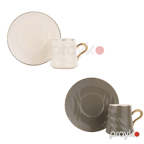 Qəhvə üçün fincan dəsti Schafer Vogue 12 parça 8699131813249 — Bakı