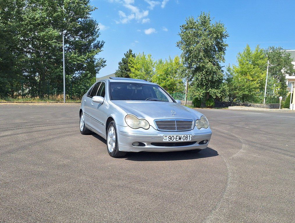Mercedes C 240, 2.6 L, 2000 il, 347 000 km — Avtomobillər, Qəbələ (2)