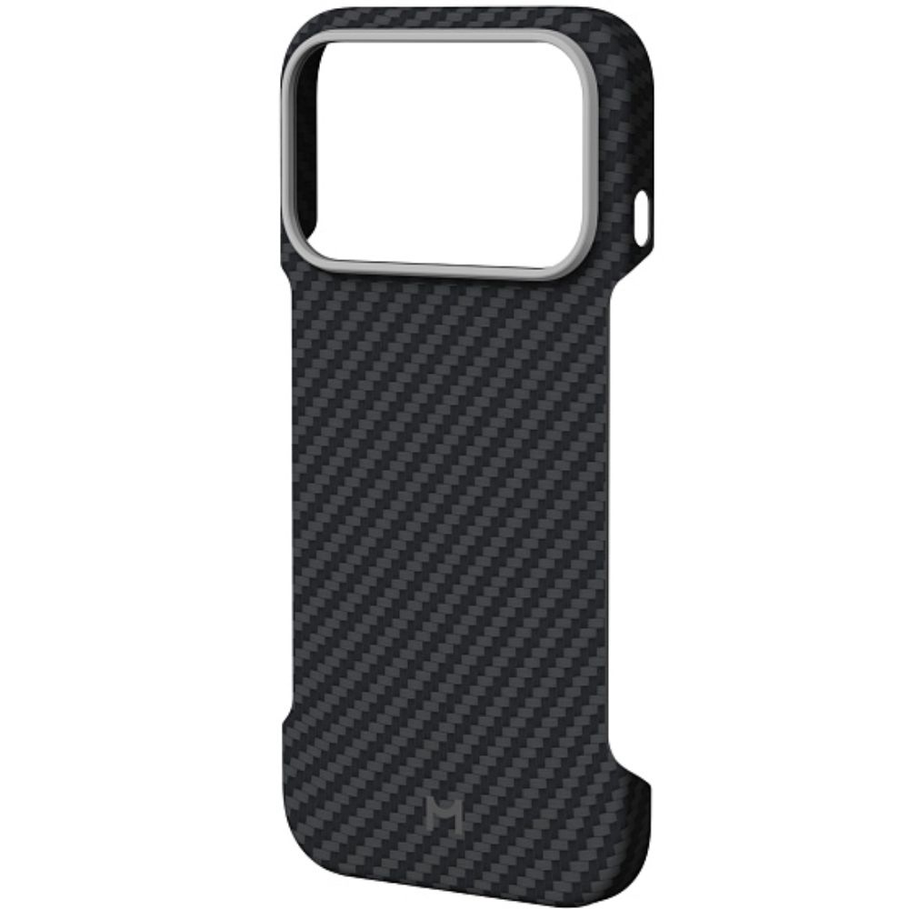 Qoruyucu örtük Magssory iPhone 17 Pro Aramid Zero CFB047 Black — Çexollər, Bakı (2)