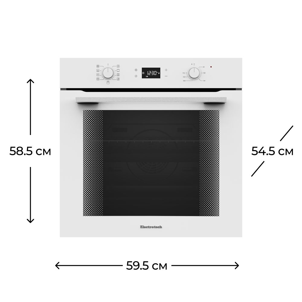 Soba Electrotech O 6015 W — Fırın kamerası, Bakı (3)