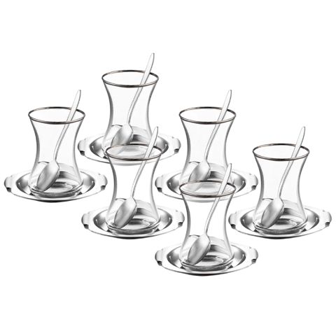Çay dəsti Jumbo Mars 18 parça Polad 8682972138466 — Bakı