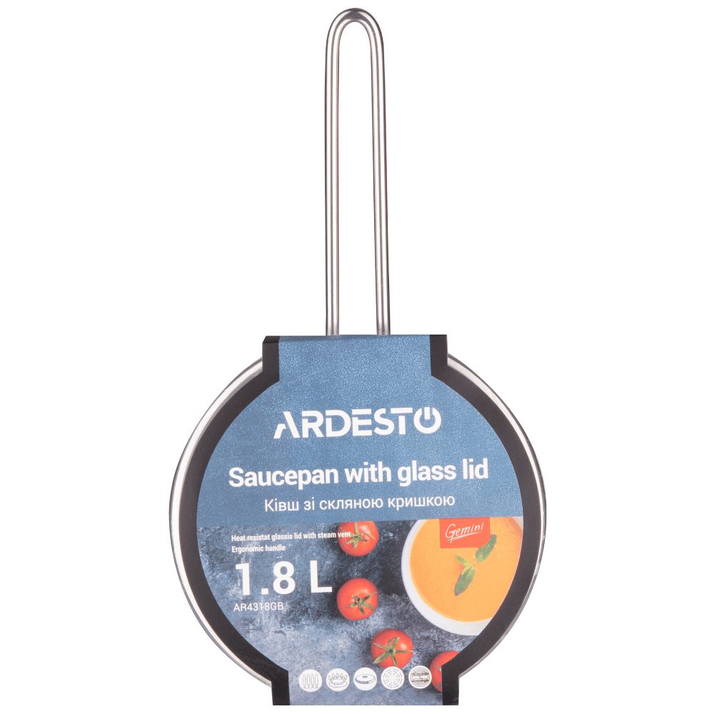 Qazan Ardesto Liguria AR4318GB — Bişirmə qabları, Bakı (3)