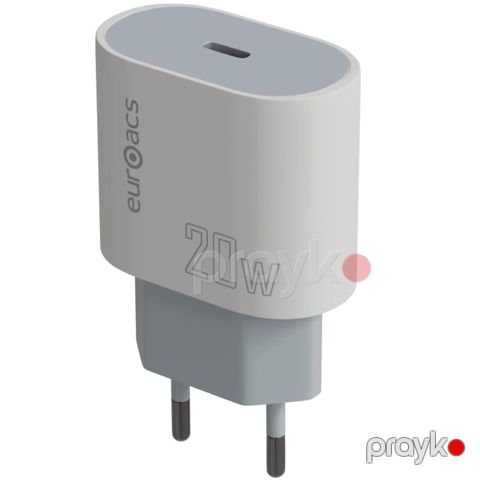 Adapter Euroacs PD 20W USB-Type C EU-MA320 ACHRHM470455 — Bakı
