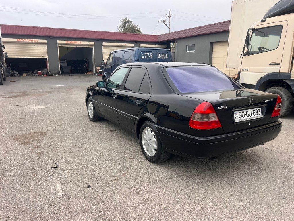 Mercedes C 180, 1.8 L, 1996 il, 350 000 km — Avtomobillər, Sumqayıt (4)