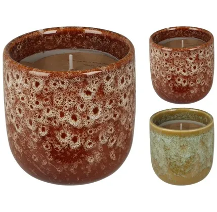 Keramik qabda şam Koopman 9 sm 1 ədəd — Bakı