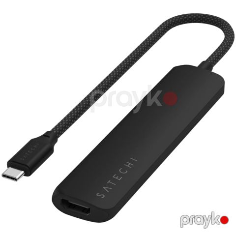 USB Hub Satechi 6in1 USB Type-C ST-P6SK Black — Bakı