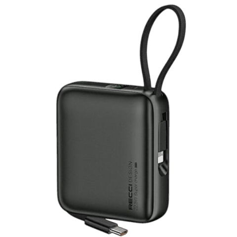 Recci RPB-P62 10000 mAh Black — Bakı