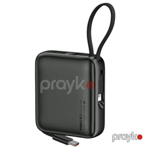 Recci RPB-P62 10000 mAh Black — Bakı