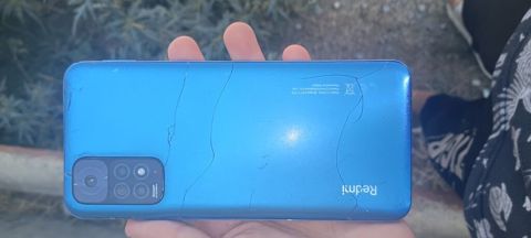 Redmi Note 11, 128 GB, rəng - Mavi, Qırıq — Bakı