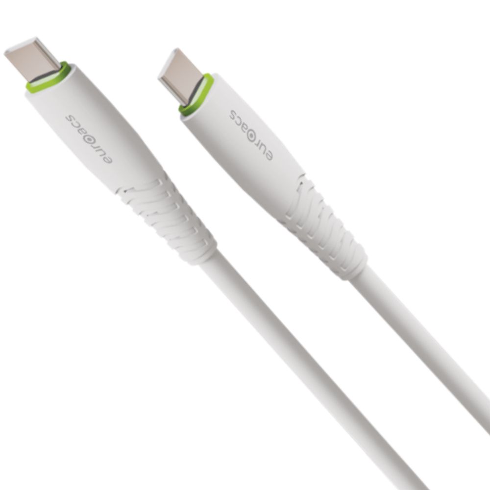 Naqil Euroacs EU-Z087C USB Type-C to USB Type-C 1 m ACHRKA118679 White — Mallar, Bakı (3)