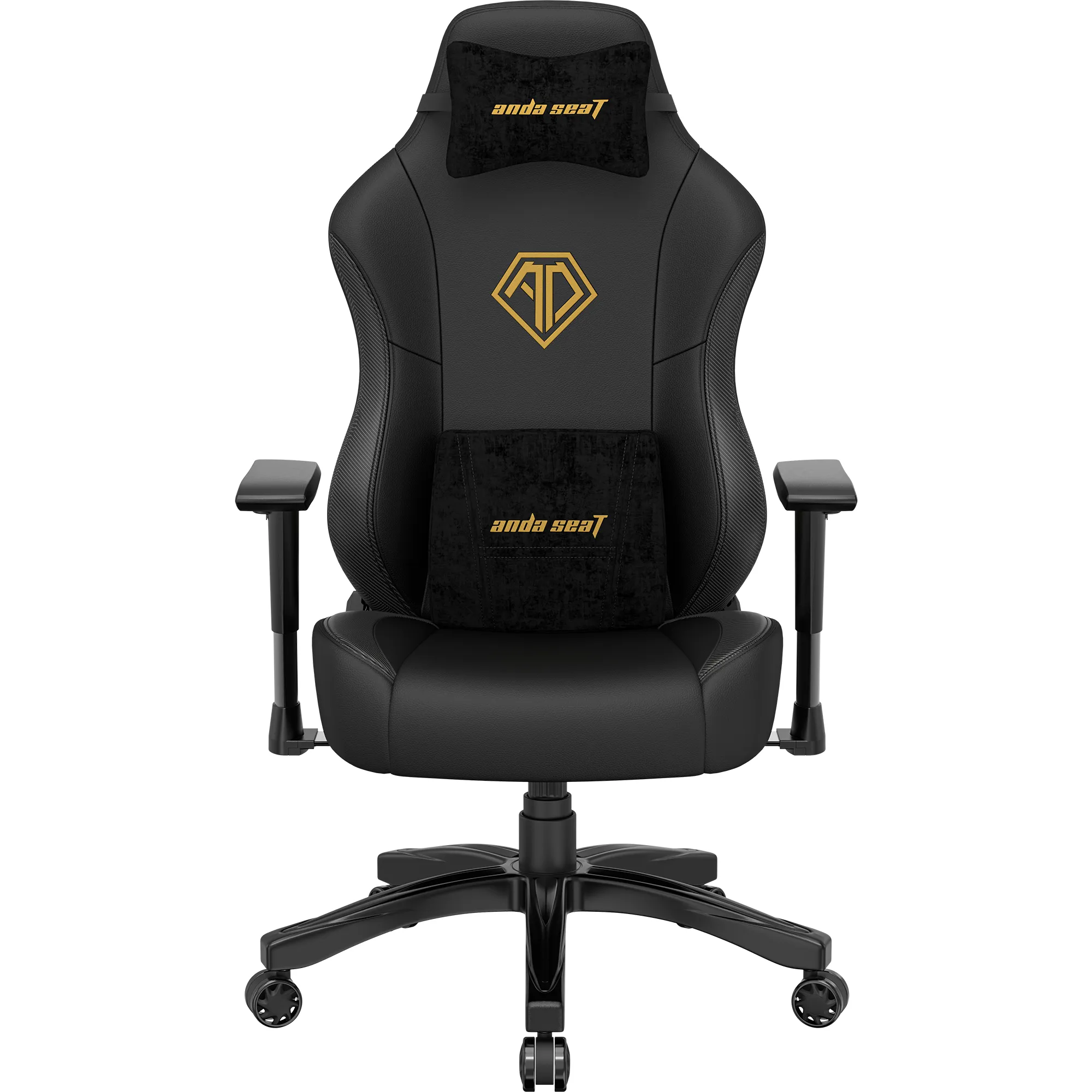 Oyun kreslosu AndaSeat Phantom 3, PVC dəri örtüklü, qara (AD18Y-06-B-PV/C) — Kreslo, Bakı