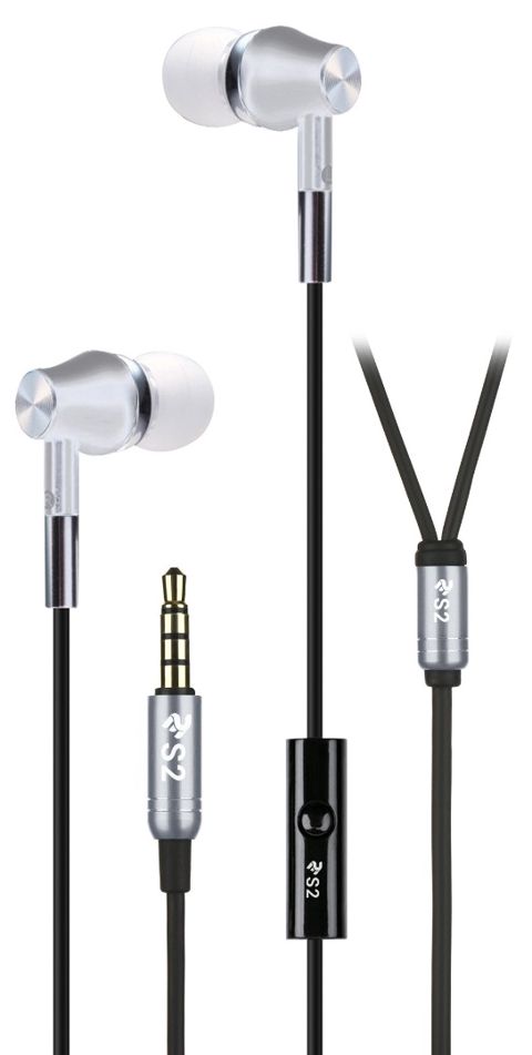 Qulaqlıq 2E S2 Metal Skin Mic Silver — Bakı
