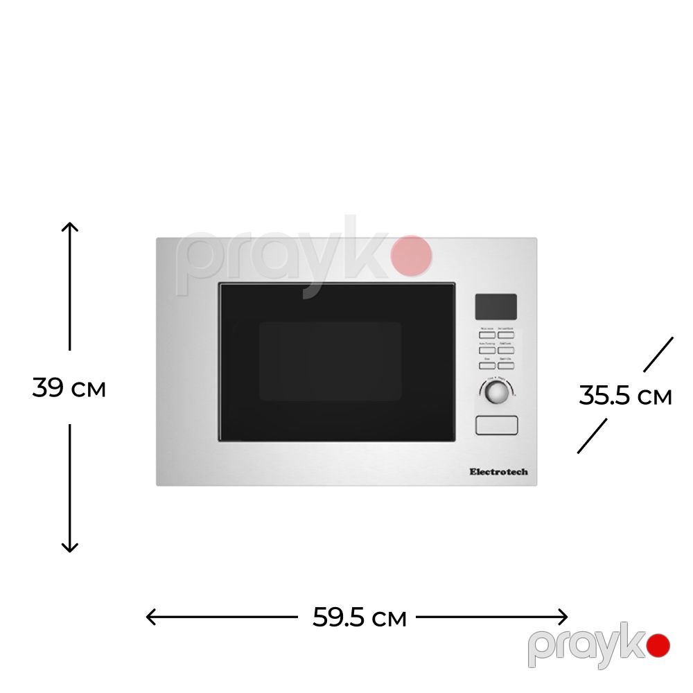 Mikrodalğalı soba Electrotech MWO Inox — Mikrodalğalı sobalar, Bakı (3)
