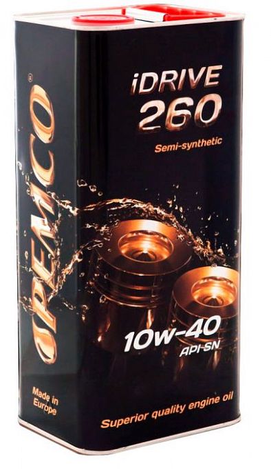 Mühərrik yağı Pemco Idrive 260 SAE 10W-40 4L Metal — Bakı