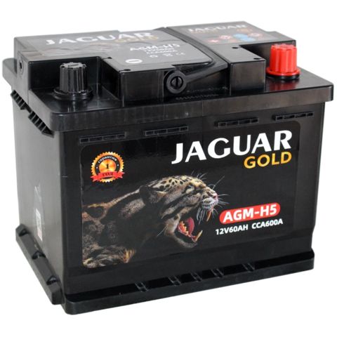 Avtomobil üçün akkumulyator Jaguar Gold 60AH AGM — Bakı