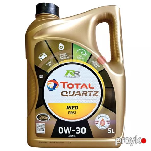 Mühərrik yağı Total Quartz Ineo First 0W-30 5 L — Bakı