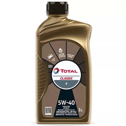 Mühərrik yağı Total Classic 9 5W-40 1L — Bakı