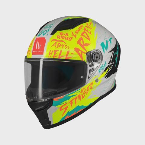 Dəbilqə Helmets MT Stinger 2 Ardent A3 Gloss, XL (1334B700317) — Motorcycle gear