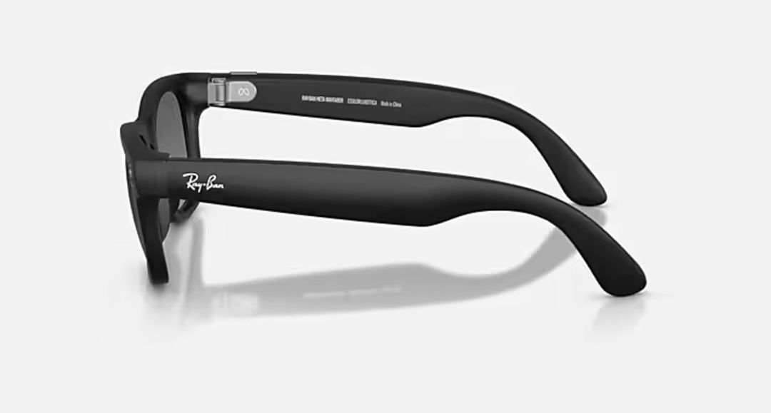Ray-Ban Meta Wayfarer Gen 2 – Matte Black / Graphite Polarized — Elektronika, Bakı (6)