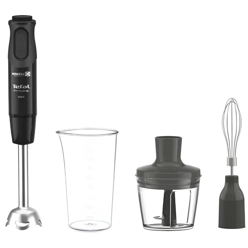 Blender Tefal Optichef Powelix 3in1 HB64F810, Black (7211004607) — Blenders, choppers, and mixers