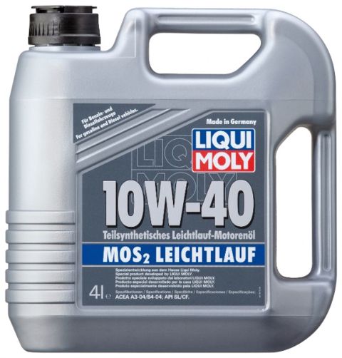 Mühərrik yağı Liqui Moly MoS2 Leichtlauf Super Motoroil 10W-40 (2627/1917) — Bakı