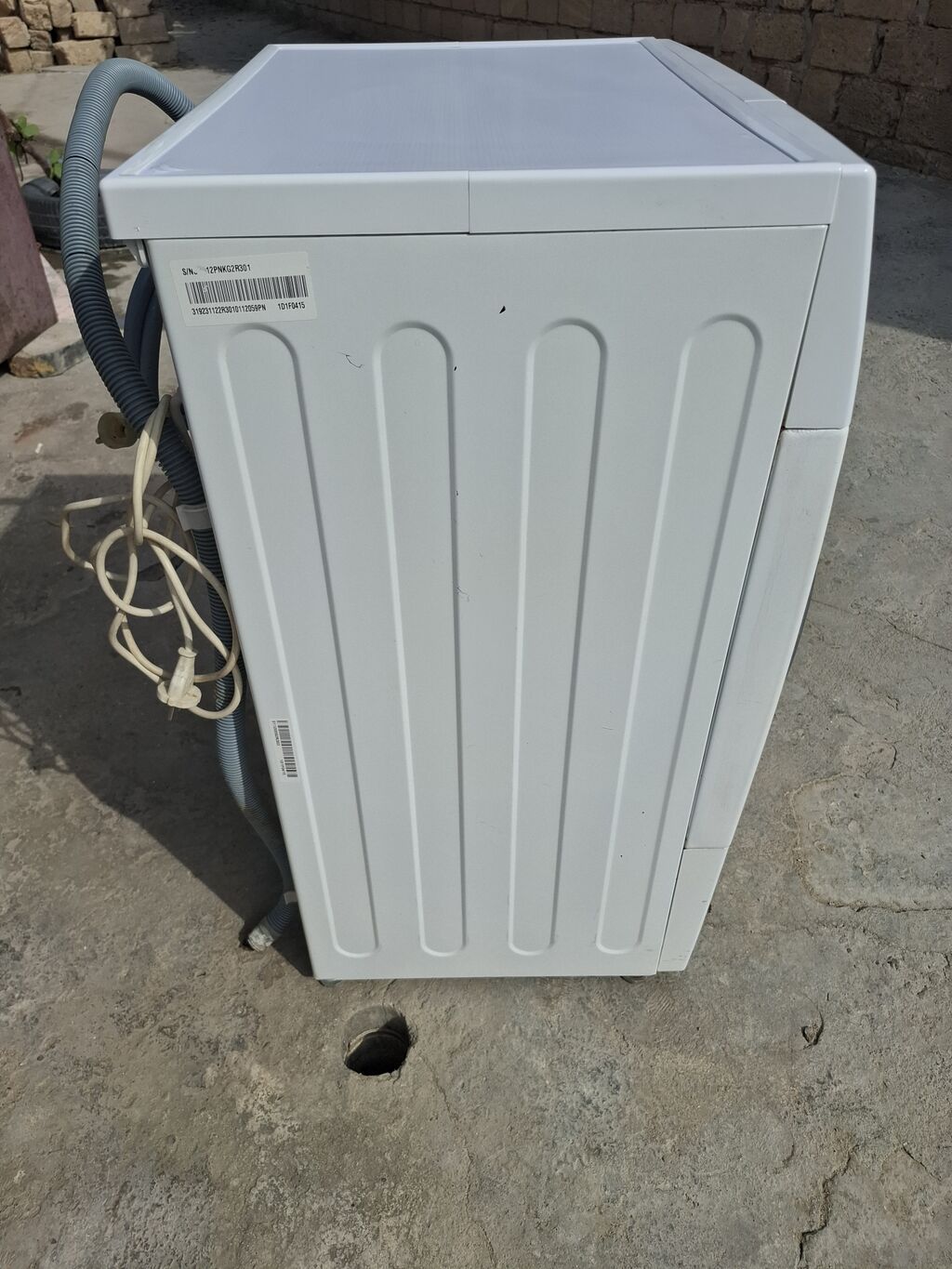 LG paltaryuyan + quruducu, ön yükləməli Model: LG Inverter Direct — Paltaryuyan maşınlar, Sumqayıt (5)