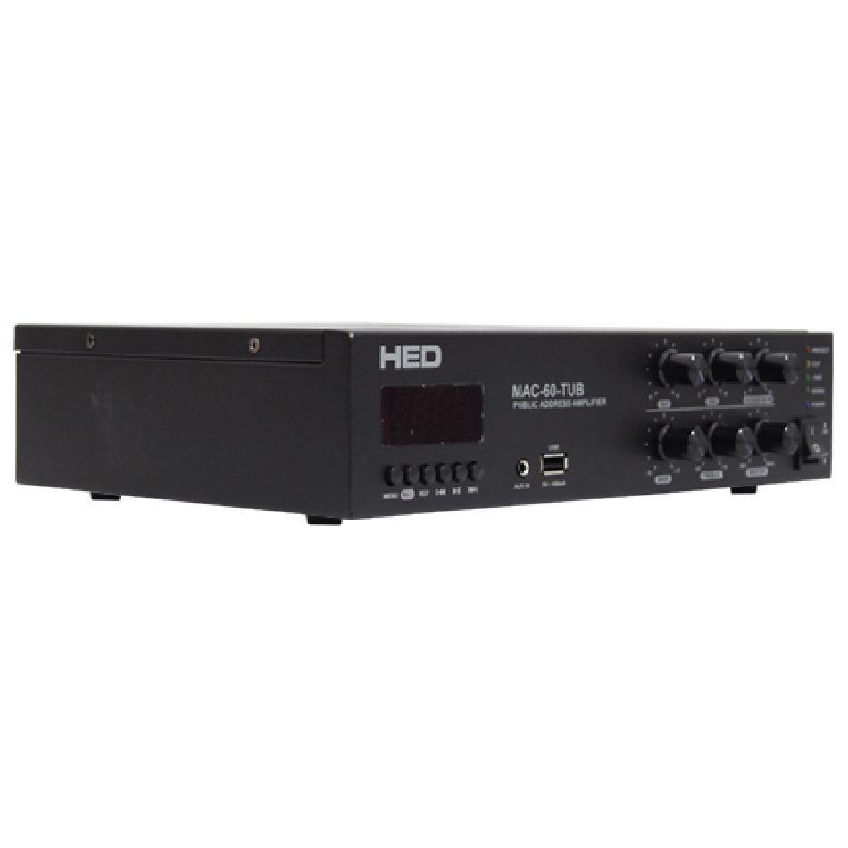 Dinamik üçün gücləndiricilər HED MAC-60W/100V-TUB (LT) — Musiqiə alətləri, Bakı (2)