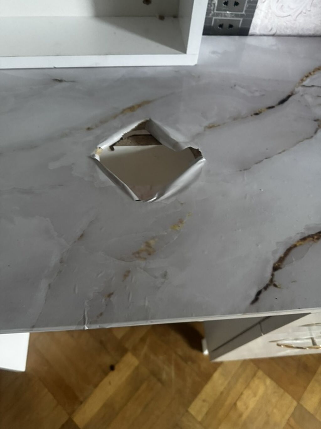 Düz masa, Siyirməli, Polkalı, Laminat, Kredit yoxdur — Mebel, Bakı (5)