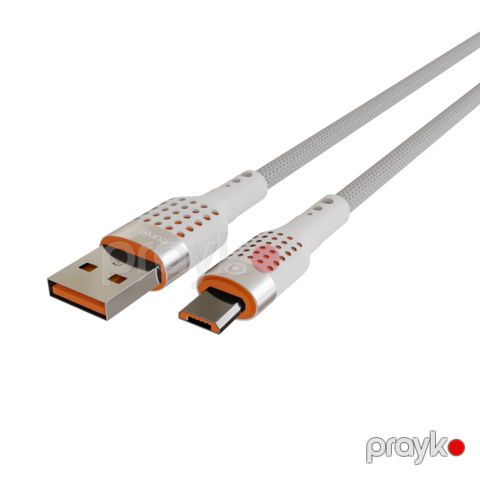 Naqil Euroacs USB Type-A to Micro USB 1 m White EU-Z115A — Bakı