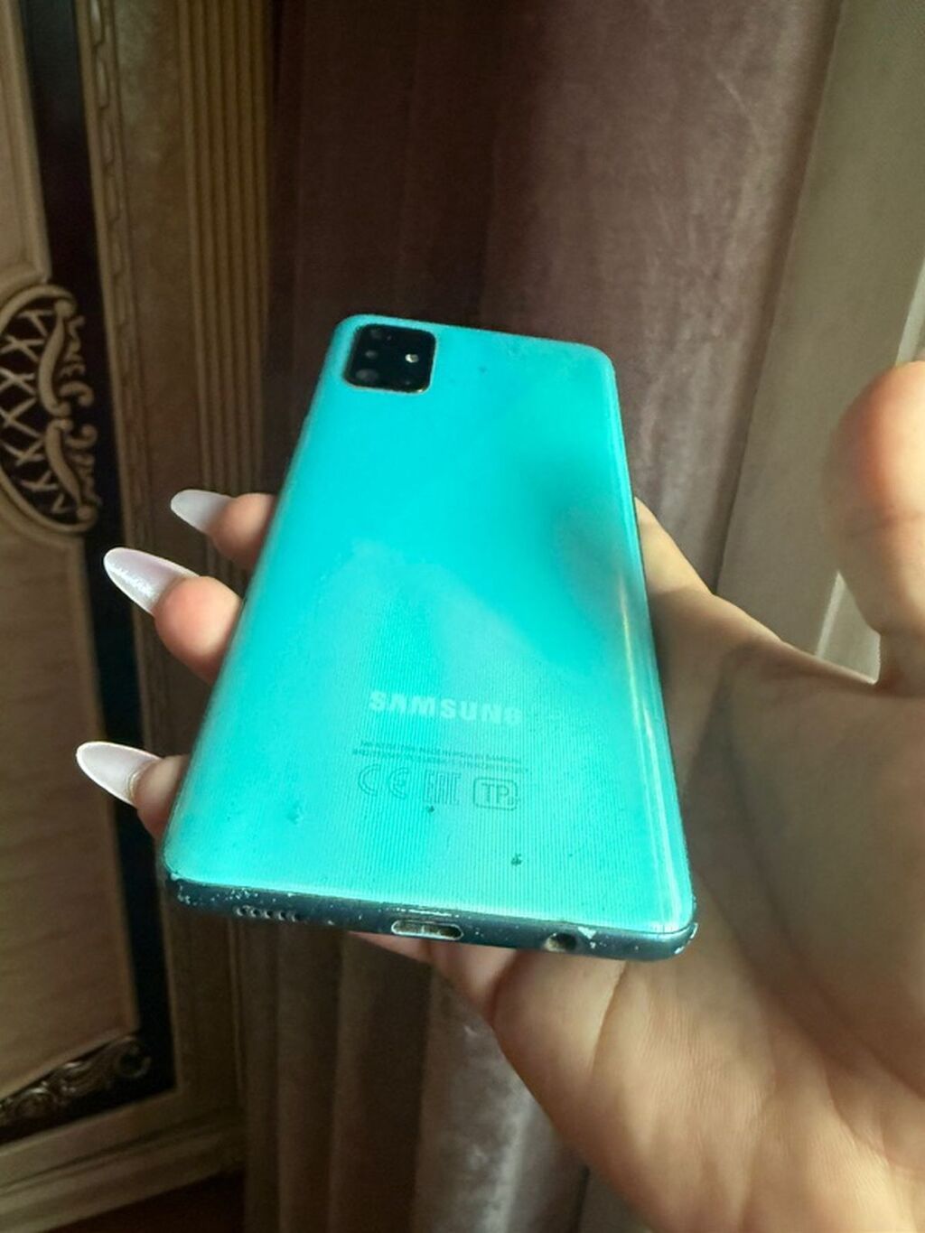 Samsung Galaxy A51, rəng - Yaşıl, Qırıq — Samsung, Mehdiabad (4)