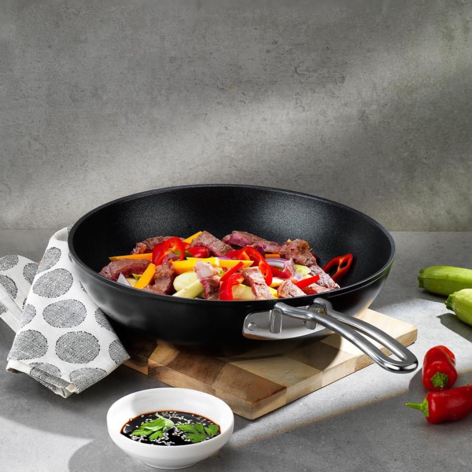 Tava Schafer Gastronomie Master Seramik Wok 28 sm 8699131871331 — Bişirmə qabları, Bakı (3)