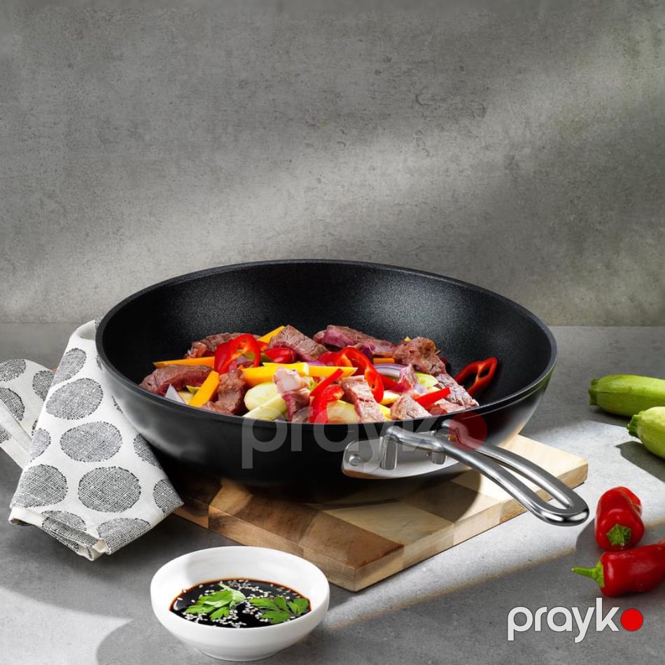 Tava Schafer Gastronomie Master Seramik Wok 28 sm 8699131871331 — Bişirmə qabları, Bakı (3)