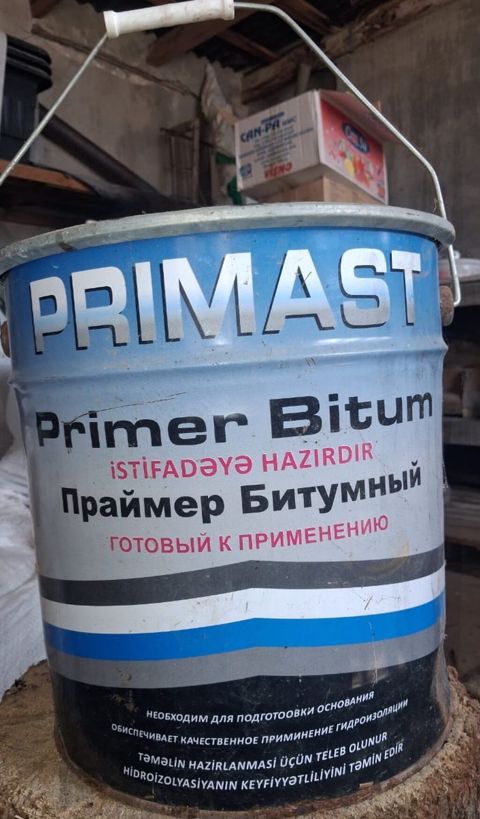 Prımast Primer Bitum – istifadəya hazır bitum əsaslı astar Məhsul — Masallı