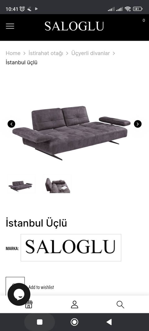 Saloğlu markasına məxsus müasir və rahat divan satılır ​Vəziyyəti — Bakı
