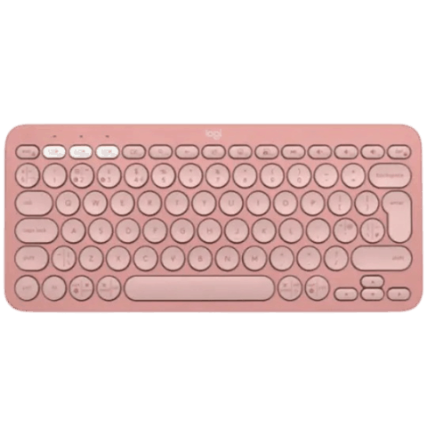 Logitech K380S Wireless Keyboard Rose — Bakı