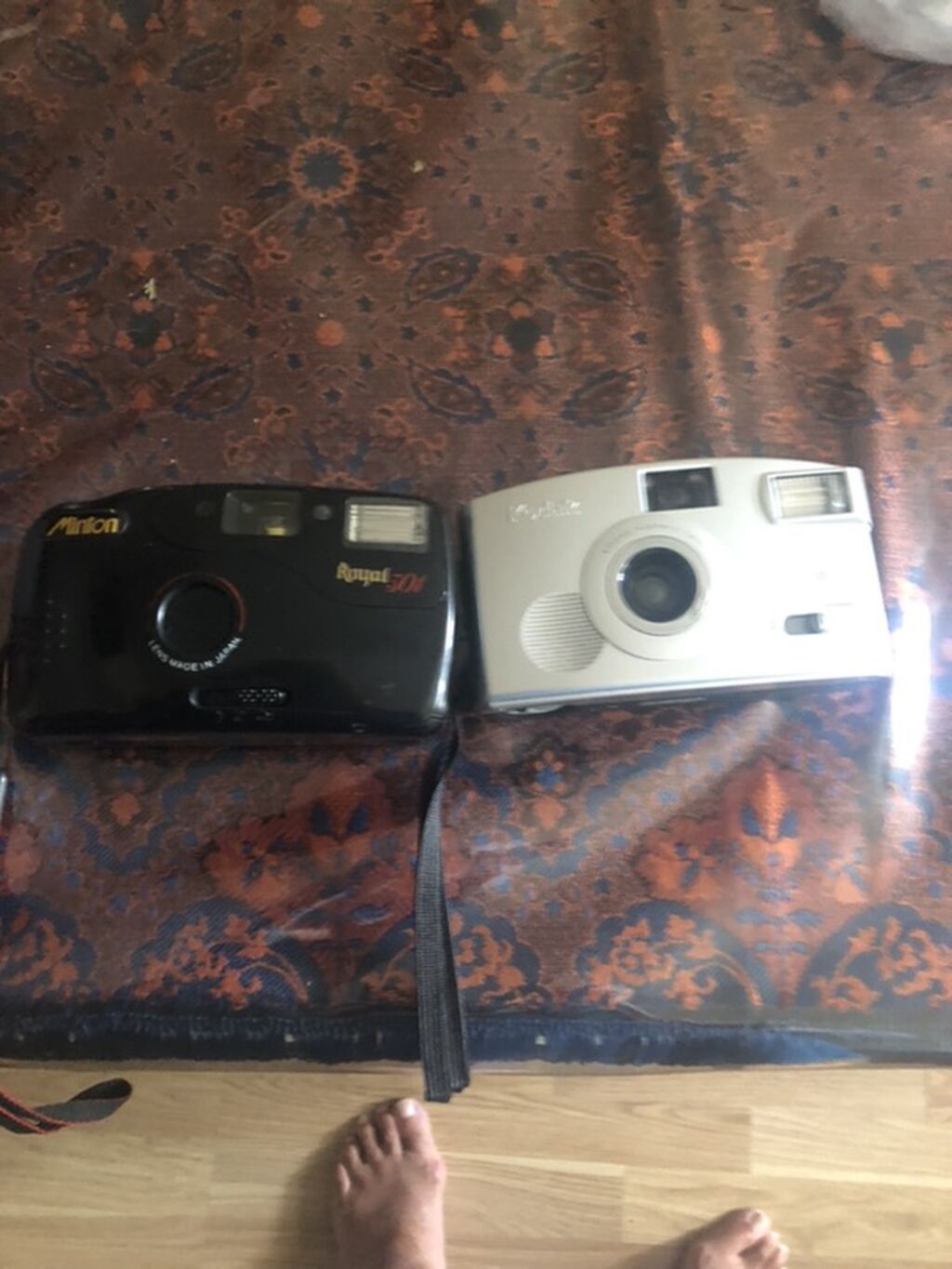 2 ədəd 35mm plyonka fotoaparatı dəsti - Modellər: Mirion Royal 50i — Elektronika, Mehdiabad (2)