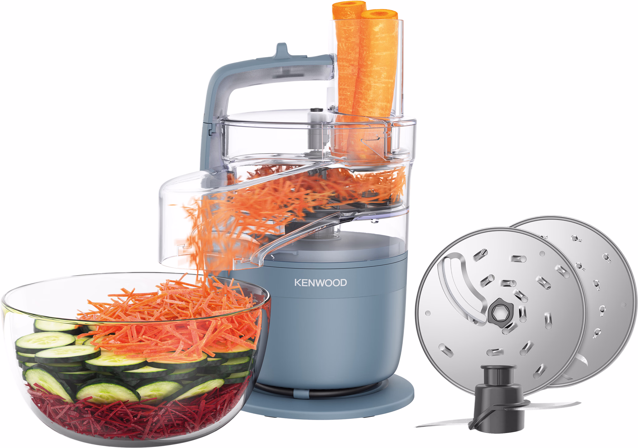 Doğrayıcı Kenwood FDP23.140GY (0W22010130) — Blenders, choppers, and mixers