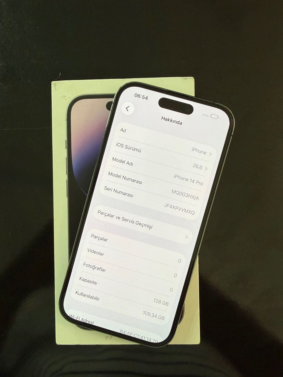 Apple iPhone 14 Pro Deep Purple 1TB/6GB — Smartfonlar, Bakı (4)
