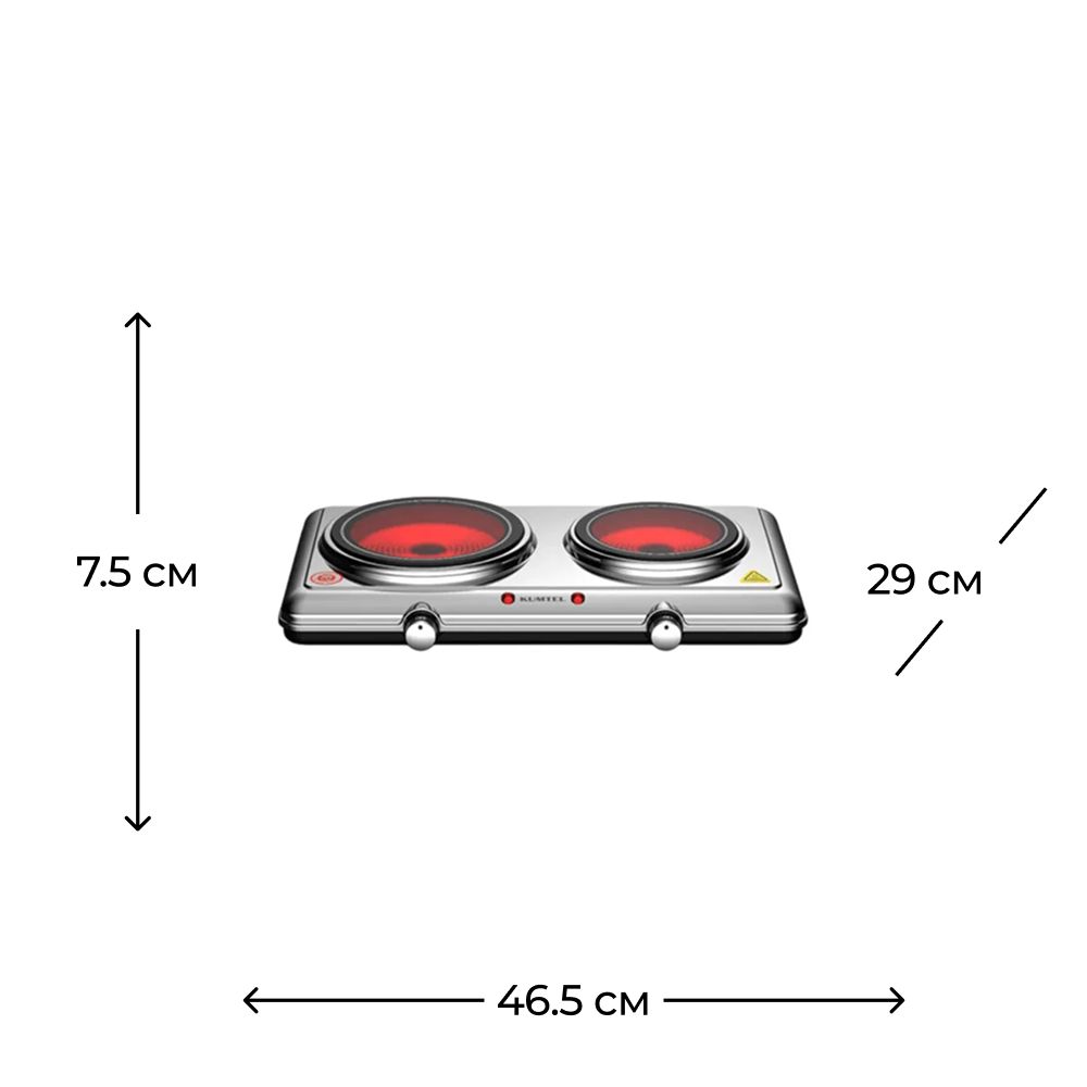 Masaüstü plitə Kumtel HCD-1002 — Masaüstü plitələr, Bakı (3)